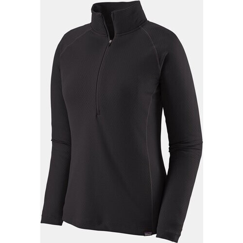 Patagonia Capilene Midweight Zip Neck Trui Dames Zwart Tweedehands
