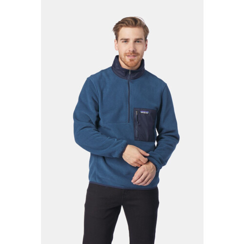 Patagonia Microdini 1/2 Zip Pullover Middenblauw Tweedehands