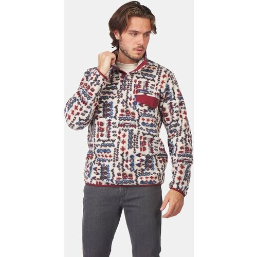 Patagonia M'S Lw Synch Snap-T P/O Ecru/Assorti / Gemengd Tweedehands