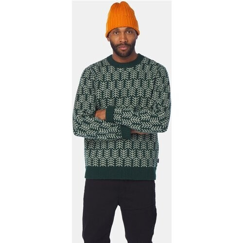 Patagonia Recycled Wool Sweater Donkergroen Tweedehands