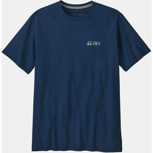 Patagonia Reef The Rigs Responsibili-Tee T-shirt Donkerblauw Tweedehands