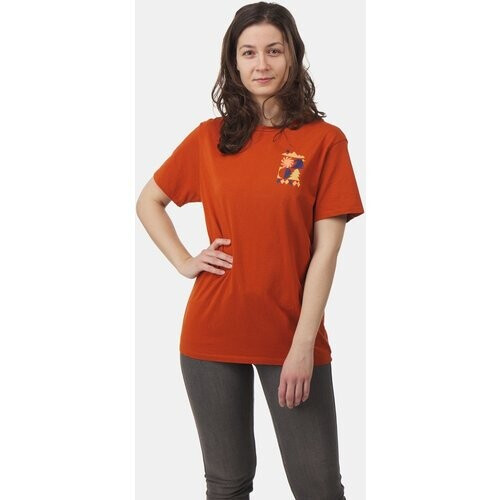 Patagonia Spirited Seasons Organic T-Shirt Roest Tweedehands