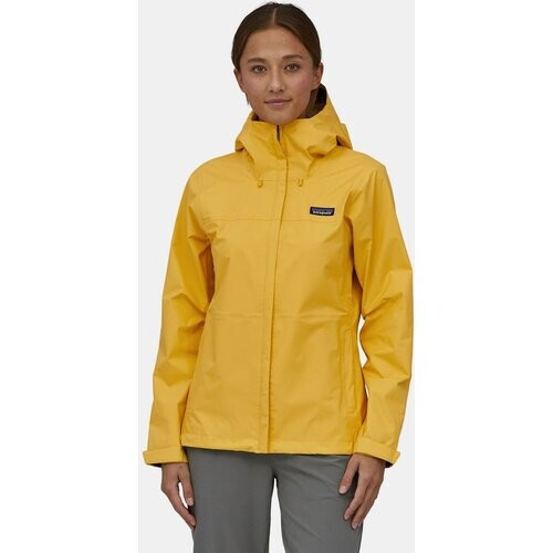 Patagonia Torrentshell 3L Dames Jas Lichtgeel Tweedehands