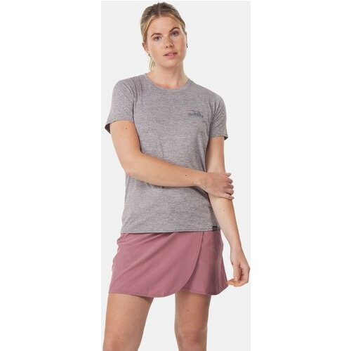 Patagonia W'S Cap Cool Daily Graphic Shirt Middengrijs Tweedehands