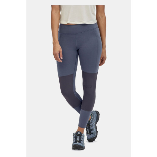 Patagonia W'S Pack Out Hike Tights Donkerblauw Tweedehands