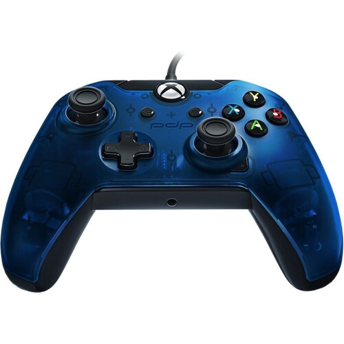 PDP 048-082-EU-BL - Draadloze Gamecontroller - Anti-slip grip en vibratiefeedback - Blauw Zwart Tweedehands