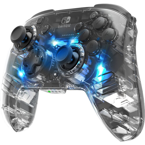 PDP Afterglow - Draadloze Deluxe Controller - LED Verlichting - Zwart