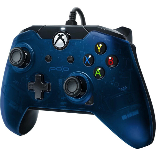 PDP Wired Controller - Xbox Series X/One - Anti-slip grip en audio-ondersteuning - Blauw Tweedehands