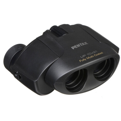 Pentax Up 10x21 - Verrekijker - BAK4 Porro-prisma's - Zwart