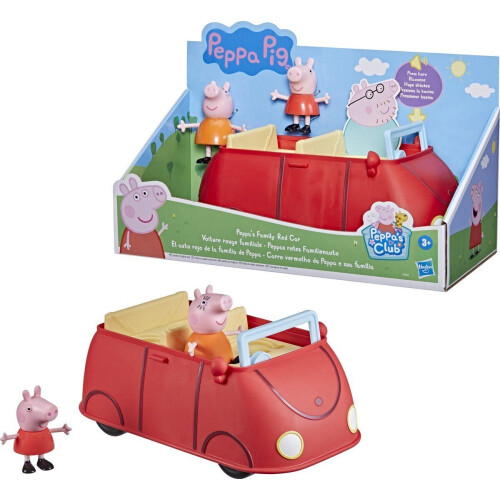 Peppa Pig - Peppa's Rode Auto - Speelfiguur