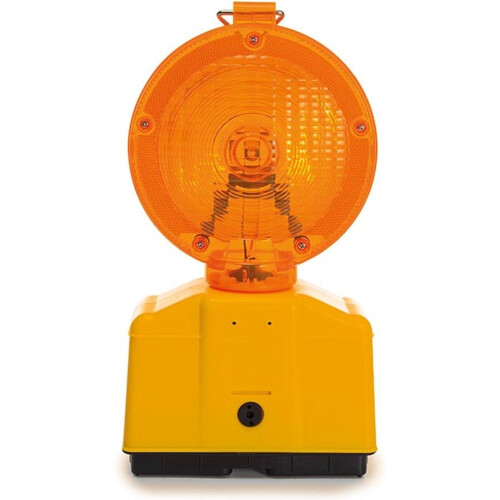 Perel Oranje led-werflamp, voor hoge zichtbaarheid op de werf of gevaarlijke zones