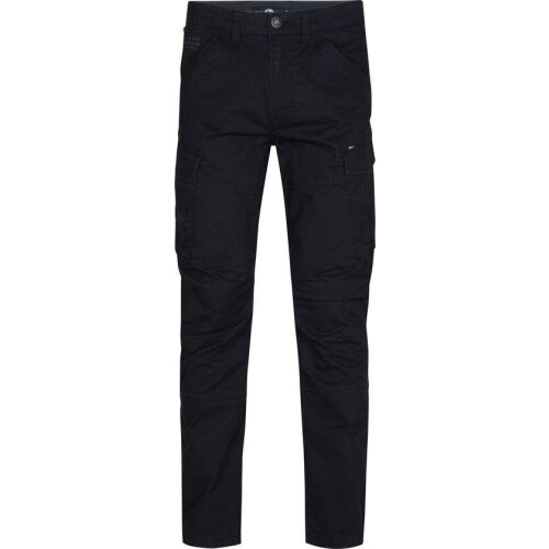 Petrol Industries Cargo Broek - Heren - Stretch twill - Zwart - Maat W32L32