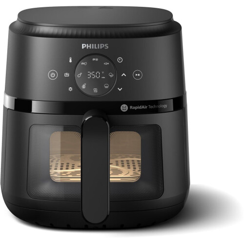 Philips 2000 Series Airfryer NA220/00 - RapidAir - 4.2L - Tot 4 Personen - Zwart Tweedehands