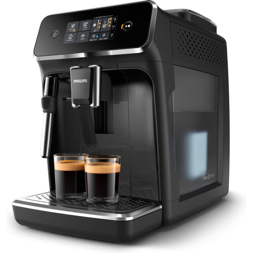 Philips 2200 Serie EP2224/40 - Espressomachine - 2 koppen koffie - Zwart/Grijs&RVS Tweedehands