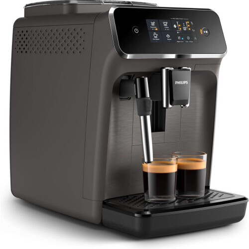 Philips 2200 Series EP2224/10 - Espressomachine - 2 Koffiesoorten + Heet Water - Kasjmiergrijs Tweedehands