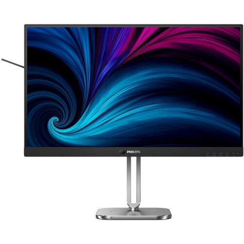 Philips 27B2U6903 - 27"4K UHD Business Monitor - Thunderbolt™ 4 - Zilver Zwart