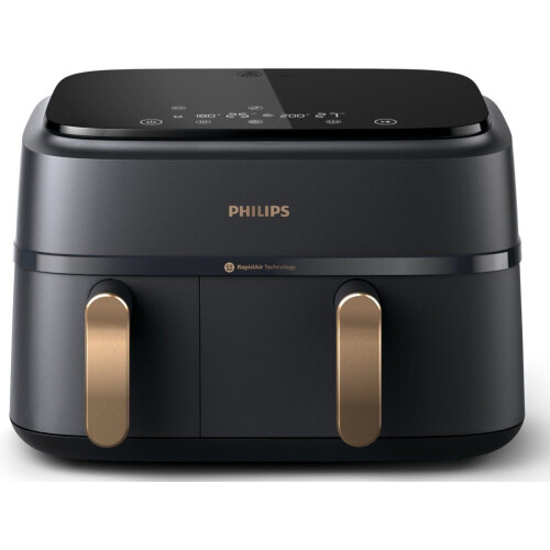 Philips 3000 serie NA352/04 - Airfryer - 9L - Dubbele mand