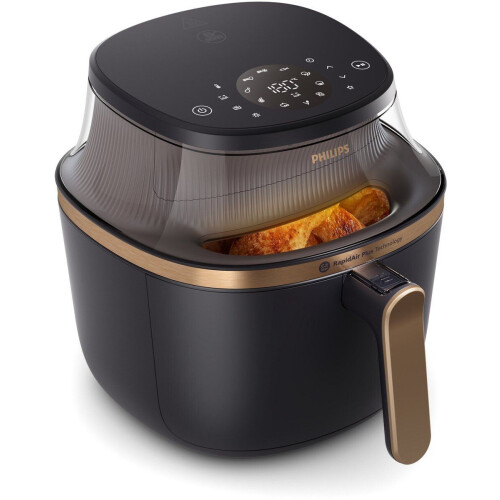 Philips 3000 series - Airfryer - 4,2 liter - 16 functies - Zwart Tweedehands