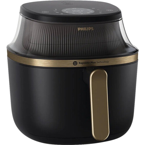 Philips 3000 Series Airfryer - NA331/00 - RapidAir Plus - 6.2L - Zwart