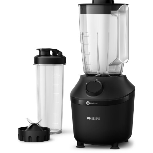 Philips 3000 Series HR2041/41 - Blender - 450W ProBlend-systeem - Zwart Tweedehands