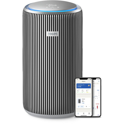 Philips PureProtect Pro 4200 AC4220/12 - Luchtreiniger - 4-laags HEPA-filtersysteem - Zilver