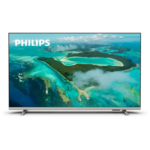 Philips 43PUS7657/12 - 43"4K UHD Smart LED TV - Dolby Vision Dolby Atmos - Zilver (2023) Tweedehands