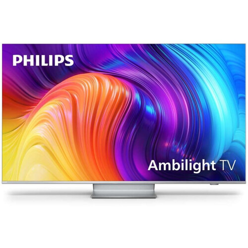 Philips 43PUS8807/12 - 4K UHD LED Android TV - Ambilight 3-zijdig - Zilver Tweedehands