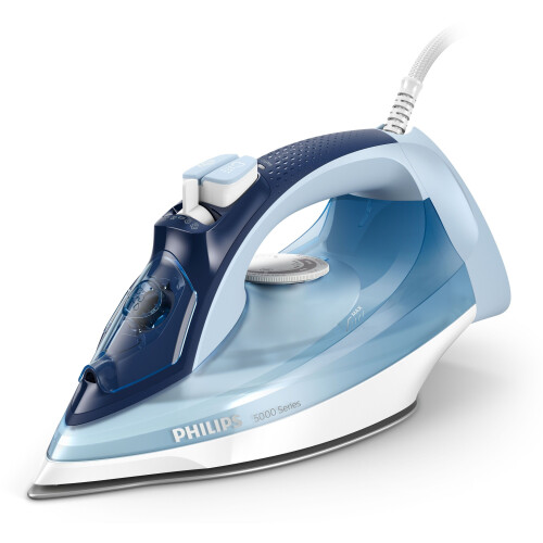 Philips DST5030/20 - Stoomstrijkijzer - 2400 W - SteamGlide Plus - Blauw Tweedehands