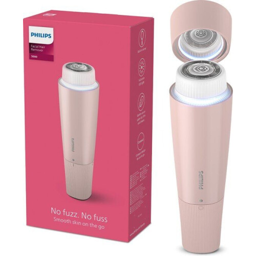 Philips 5000 Series - Gezichtshaarverwijderaar - Spiegel en lampje - BRR454