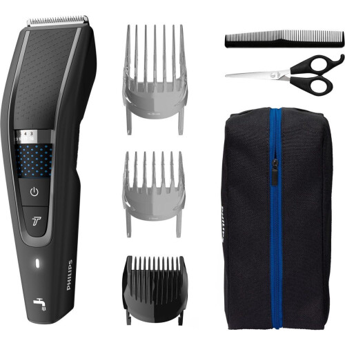 Philips 5000 series HC5632/15 - Tondeuse - DualCut en Trim-n-Flow Pro technologie - Donkergrijs