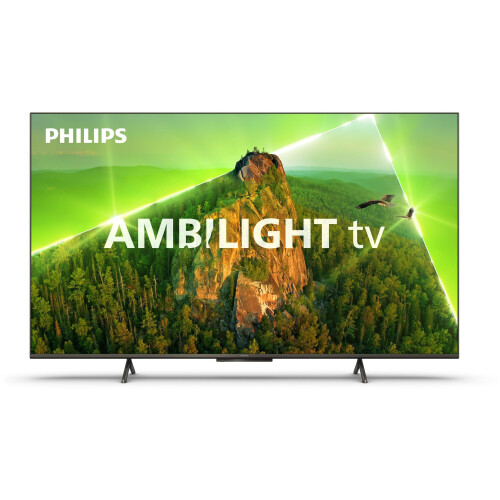 Philips 50PUS8108 - Ultra HD TV - 4K HDR Dolby Atmos - Zwart (2023) Tweedehands