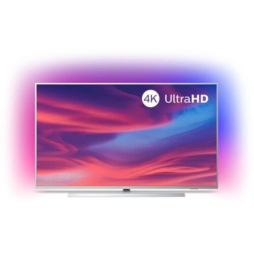 Philips 55PUS7304/12 - 55 inch 4K Ultra HD TV - Ambilight - Zilver Tweedehands