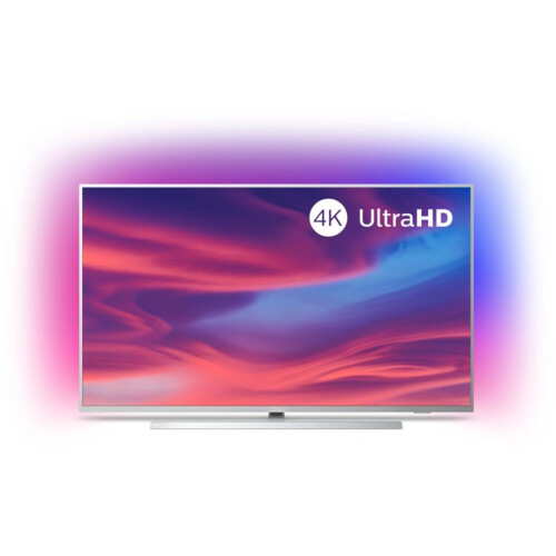 PHILIPS 55PUS7334/12 - SMART TV - 55 inch - Ultra HD 4K - Ambilight - Zilver