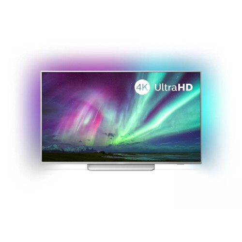 PHILIPS 55PUS8204/12 - SMART TV - 55 inch - 4K Ambilight - Zilver Tweedehands