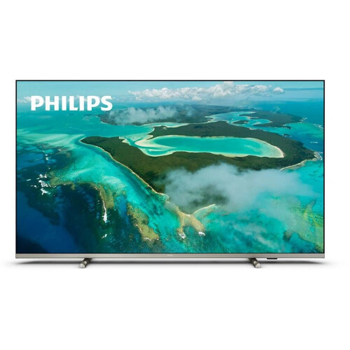Philips 65PUS7657/12 - 65"Ultra HD LED-TV - 4K Dolby Vision Dolby Atmos - Zilver (2023) Tweedehands