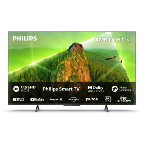 Philips 65PUS8108/12 - 65" 4K LED Ambilight TV - Dolby Vision Dolby Atmos - Zwart Tweedehands