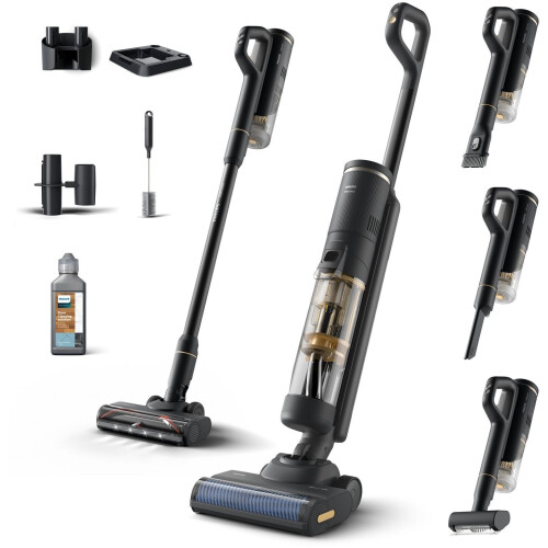 Philips 7000-serie - AquaTrio snoerloze stofzuiger - 3-in-1 stofzuigen dweilen kruimeldief Tweedehands