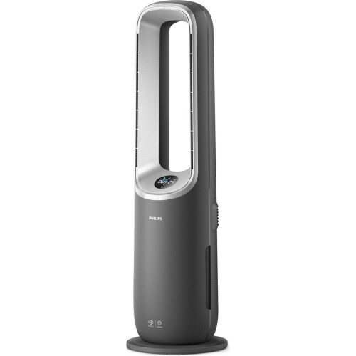 Philips 8000 Series - Air Performer AMF870/15 - 3-in-1 Luchtreiniger Ventilator Verwarming - HEPA Filter 270 m³/u - Donkergrijs Tweedehands
