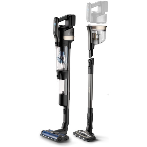 Philips 9000-serie XW9465/11 - Steel stofzuiger - 3-in-1 oplossing - Zwart