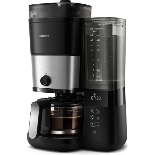 Philips All-in-1 Brew HD7900/50 - Koffiezetapparaat met geïntegreerde molen - Zwart&Zilver Tweedehands