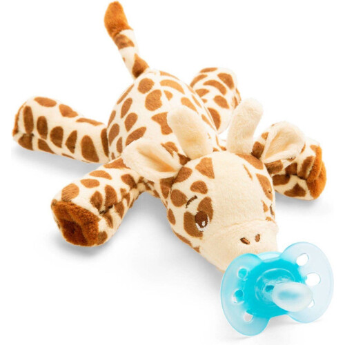 Philips Avent Snuggle Giraffe - Knuffel Fopspeen - 0-6 maanden - SCF348/11
