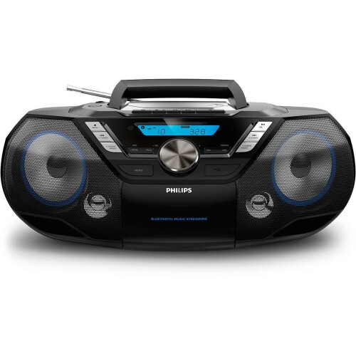 Philips AZB798T/12 - Draagbare Radio/CD-speler - DAB+ Bluetooth USB - Zwart Tweedehands