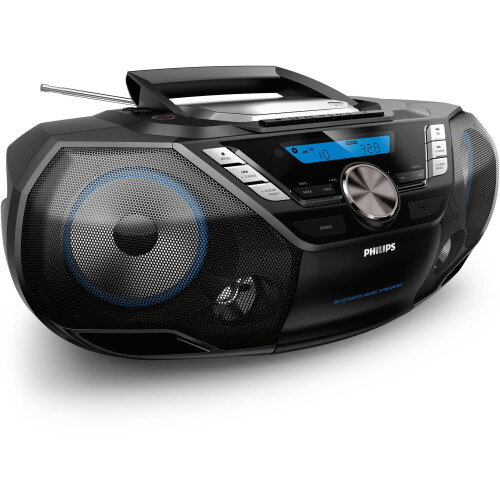 Philips AZB798T/12 - Draagbare stereo-installatie - 12W RMS Bluetooth USB CD DAB+ FM - Zwart Tweedehands
