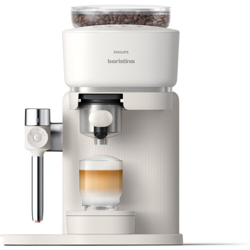 Philips Baristina Latte BAR400/00 Espressomachine - Pistonmachine - Cappuccino - Automatische Melkopschuimer - Wit