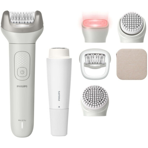 Philips Beauty Set 9900 BRE738/00 - Schoonheidsset - Douchebestendig - Grijs Tweedehands