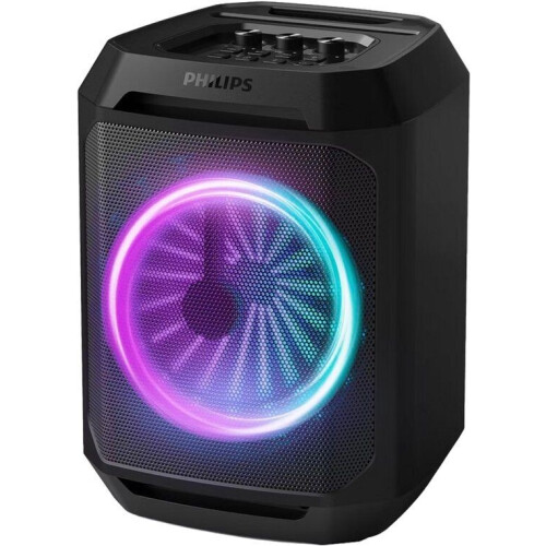 Philips Bluetooth Party Speaker TAX2208– Karaoke – Feestverlichting – DBB Bass Boost – Tot 7 uur