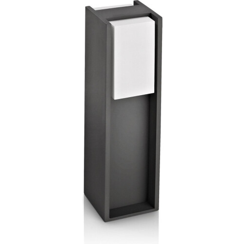 Philips Bridge sokkellamp - E27 - IP44 - antraciet