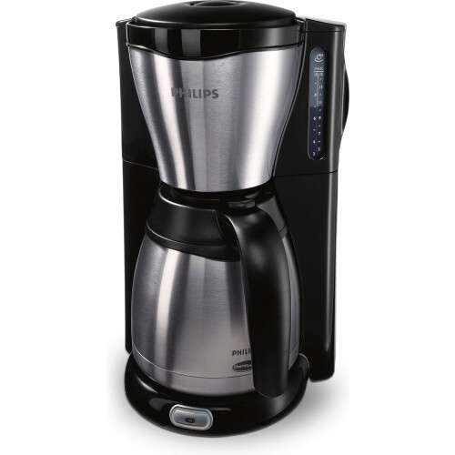 Philips Cafe Gaia HD7546/20 - Koffiezetapparaat - Roestvrijstalen thermische kan - Zwart