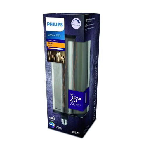 Philips Crystal Giant Smoky LED Lamp E27 7W Tweedehands