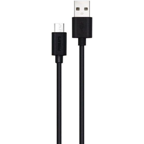 Philips DLC3104U/00 - USB-Kabel 2.0 - USB-A naar Micro-USB - Lengte: 1,2 Meter
